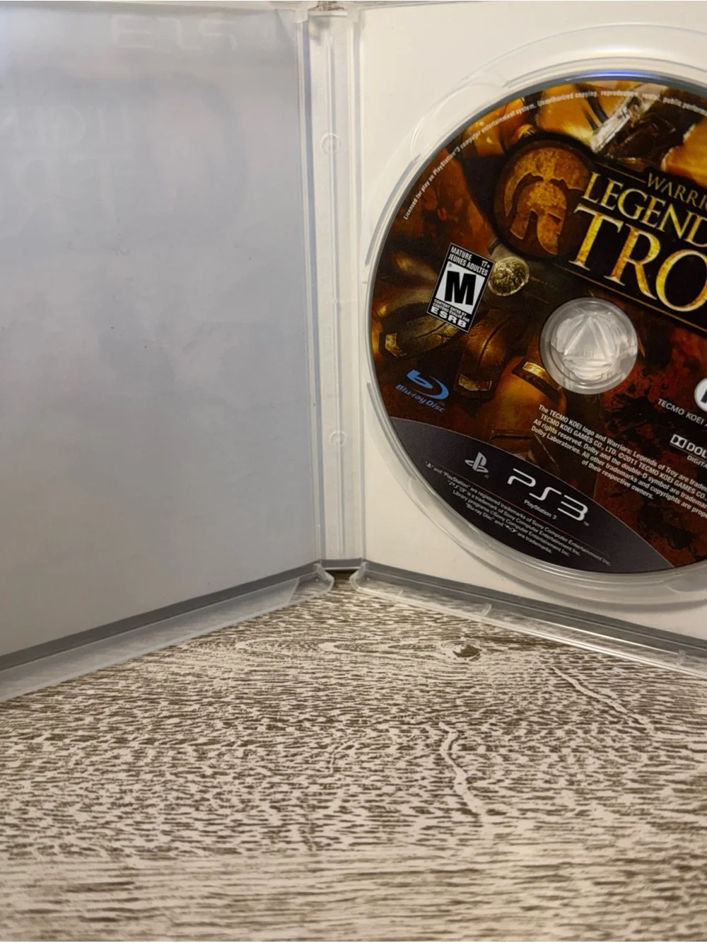 Sony PS3 Warriors: Legends of Troy - Gold/Black